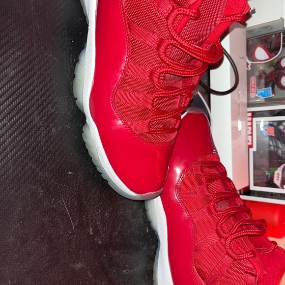 Nike Air Jordan 11 XI Retro Win Like 96 Gym Red Chicago Size 8.5 Pre Owned - Picture 1 of 3
